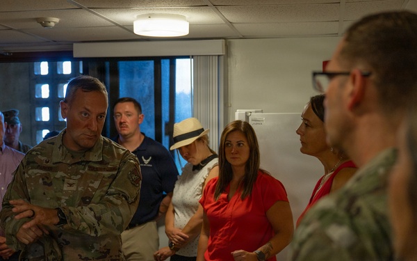 11th Air Force commander tours Andersen AFB, witnesses ‘Forward Edge’
