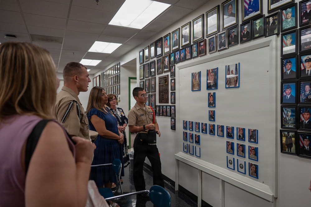 11th AF key spouse visits Guam High School