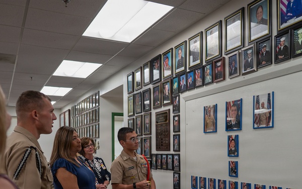 11th AF key spouse visits Guam High School