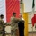 Italian host nation employees at Leghorn honored at their retirement