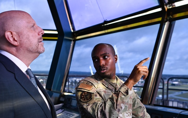 U.S. Consul General visits Spangdahlem Air Base