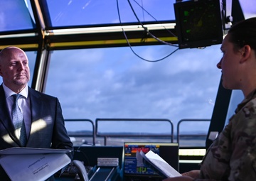 U.S. Consul General visits Spangdahlem Air Base