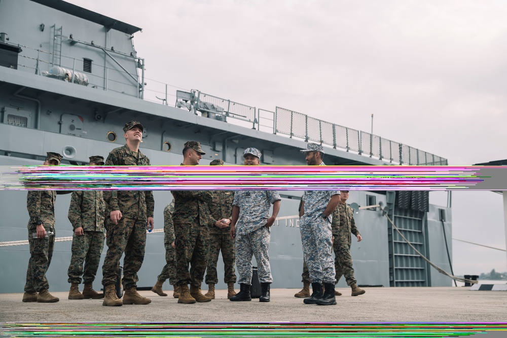 MRF-SEA Marines Visit KD Kasturi during CARAT Malaysia 2025