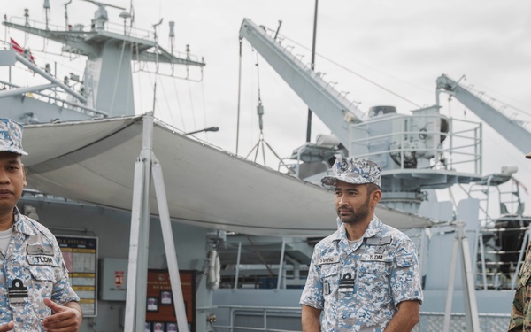 MRF-SEA Marines Visit KD Kasturi during CARAT Malaysia 2025