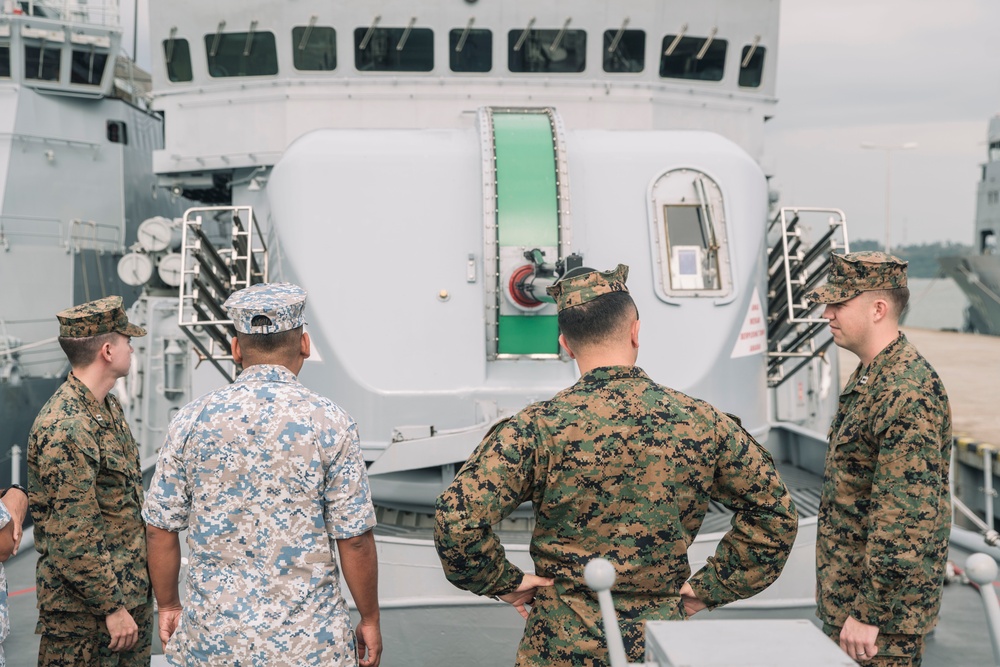 MRF-SEA Marines Visit KD Kasturi during CARAT Malaysia 2025