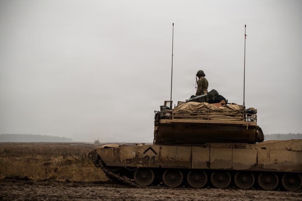 3-8 CAV Showcases Abrams Lethality During Table V Gunnery at BPTA