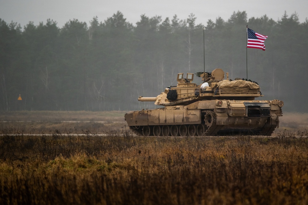 3-8 CAV Showcases Abrams Lethality During Table V Gunnery at BPTA
