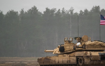 3-8 CAV Showcases Abrams Lethality During Table V Gunnery at BPTA