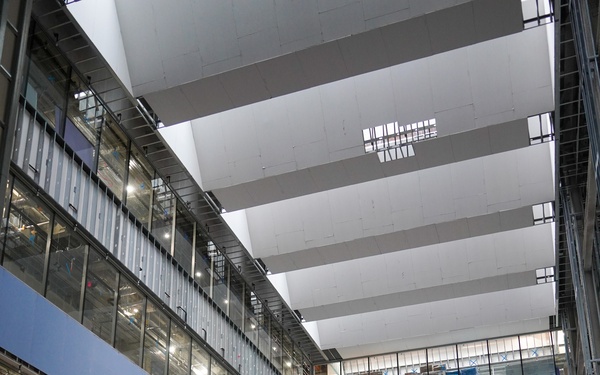 construction continues on the Louisville Medical Center Dec. 10, 2025