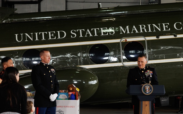 First Lady Melania Trump visits Quantico