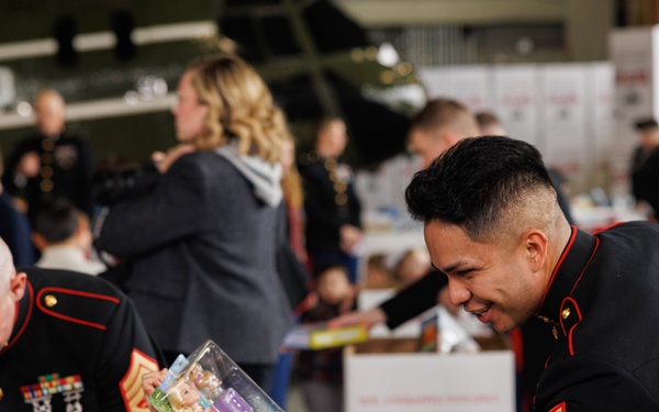 First Lady Melania Trump visits Quantico