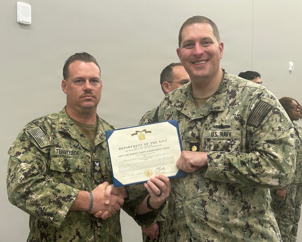 NRC Fallon Recognizes Outstanding Sailors During December Drill Weekend Awards Ceremony