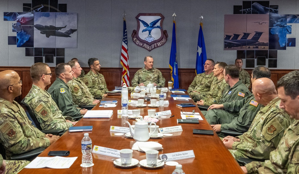 21st AF, USAFEC command team receives 436th AW immersion