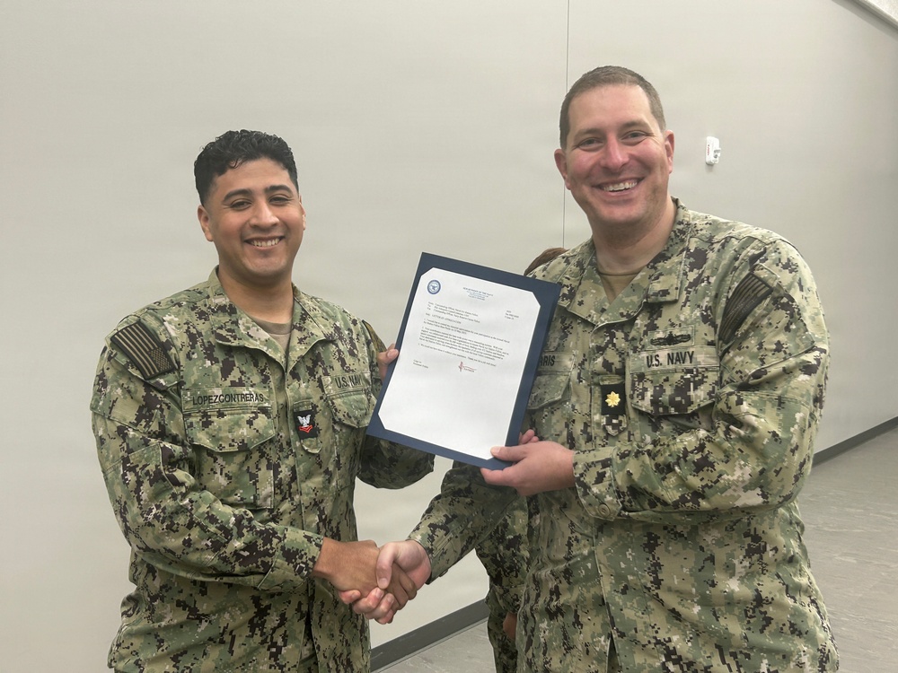NRC Fallon Recognizes Outstanding Sailors During December Drill Weekend Awards Ceremony