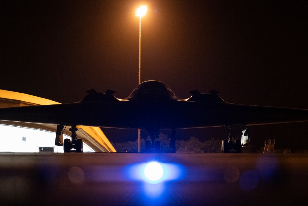 B-2 Spirit combat mission