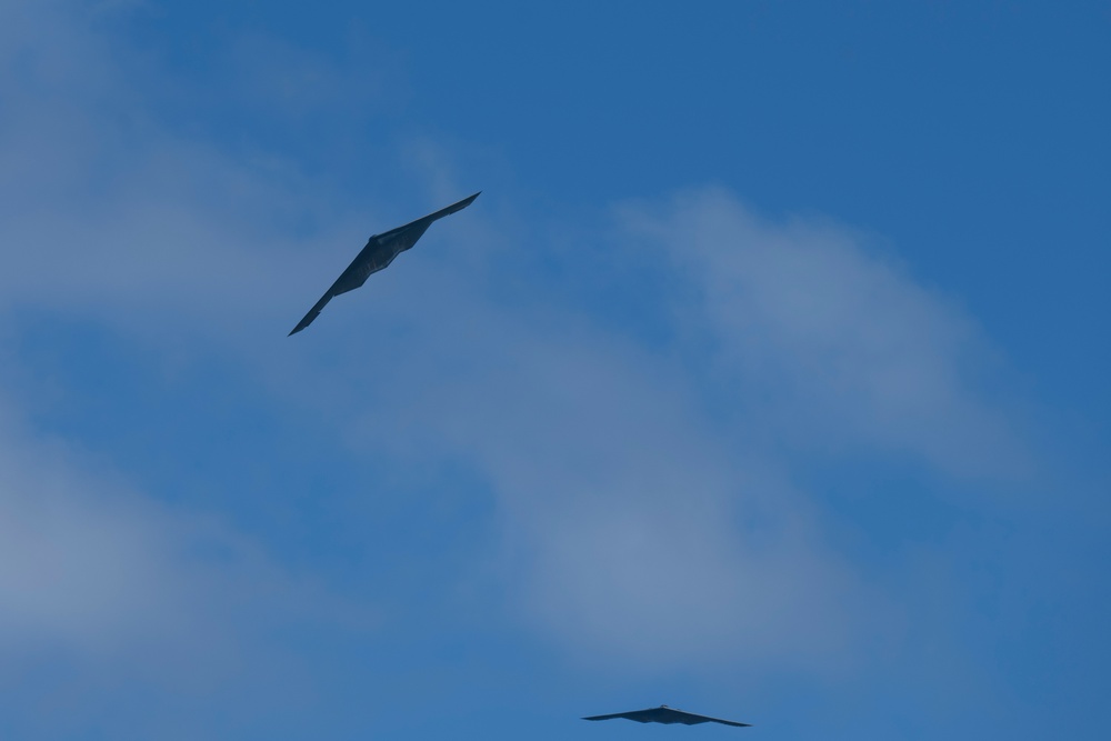 B-2 Spirit combat mission