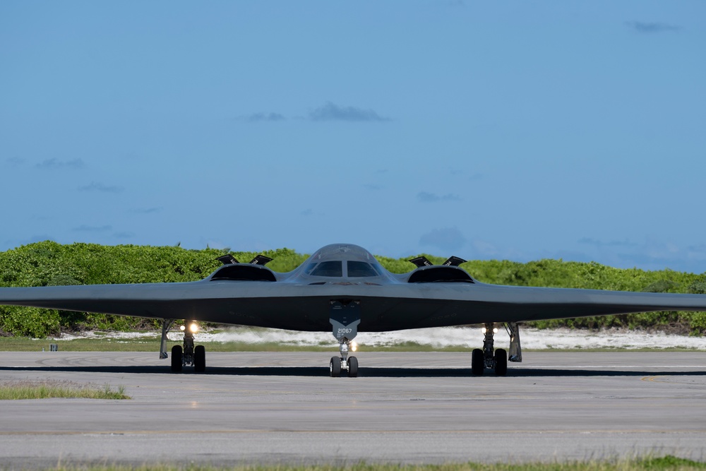 B-2 Spirit combat mission