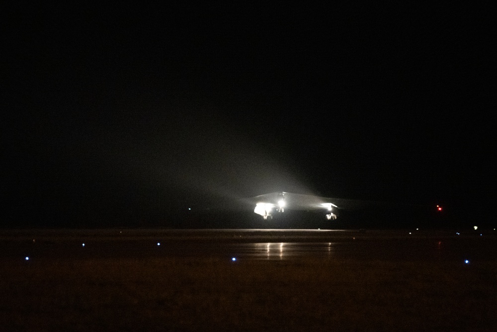 B-2 Spirit combat mission