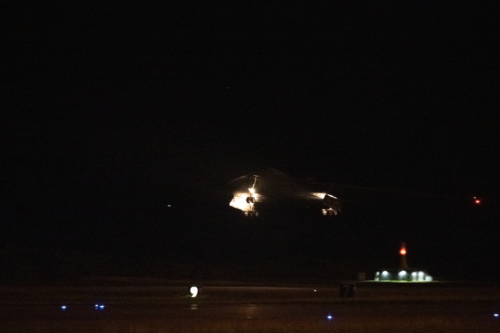 B-2 Spirit combat mission