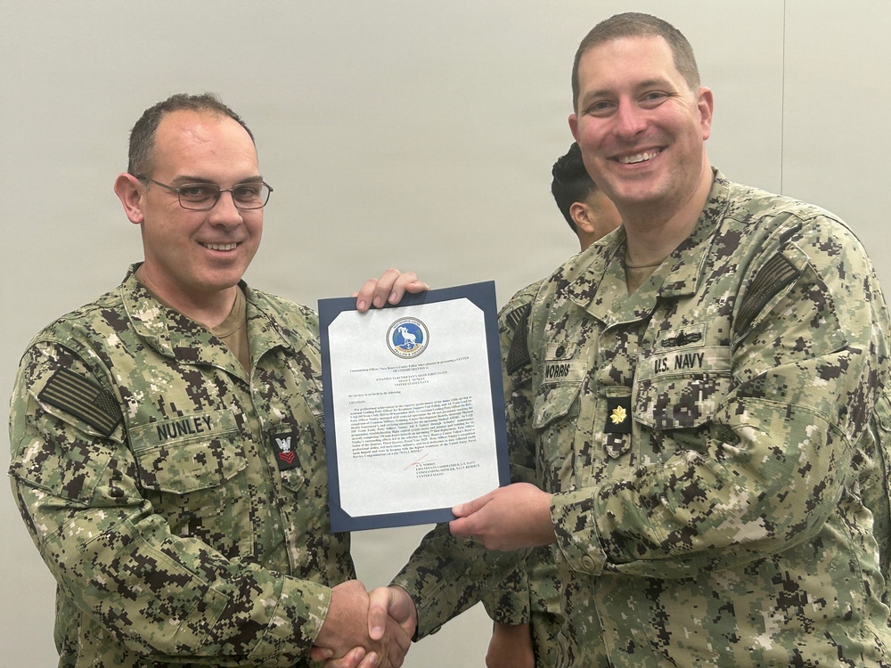NRC Fallon Recognizes Outstanding Sailors During December Drill Weekend Awards Ceremony