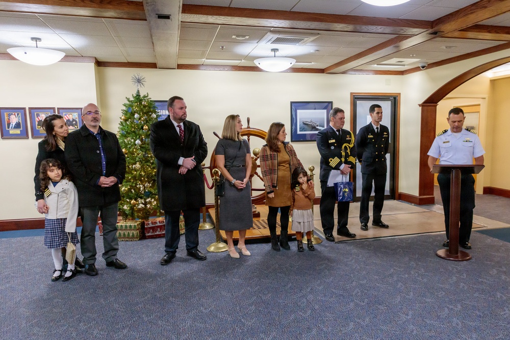 Brazilian officer visit and promotion at NAVSUP WSS