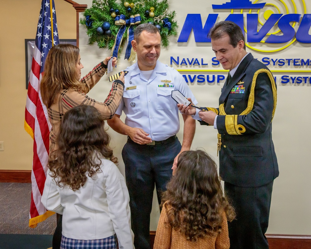 Brazilian officer visit and promotion at NAVSUP WSS