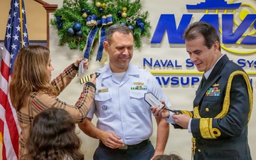 Brazilian officer visit and promotion at NAVSUP WSS