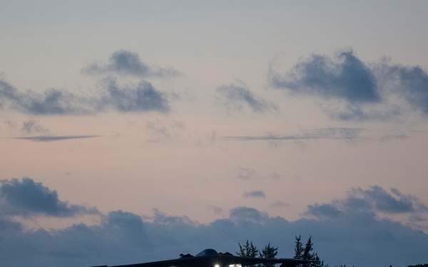 B-2s return from mission
