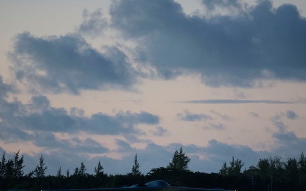 B-2s return from mission