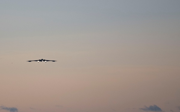B-2s return from mission