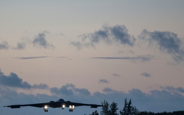 B-2s return from mission