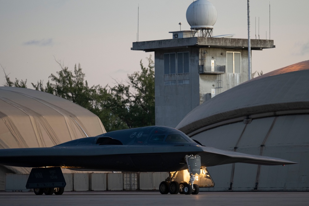 B-2s return from mission