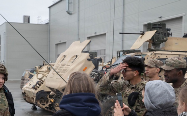 NATO Force Integration conducts school project in Lithuania