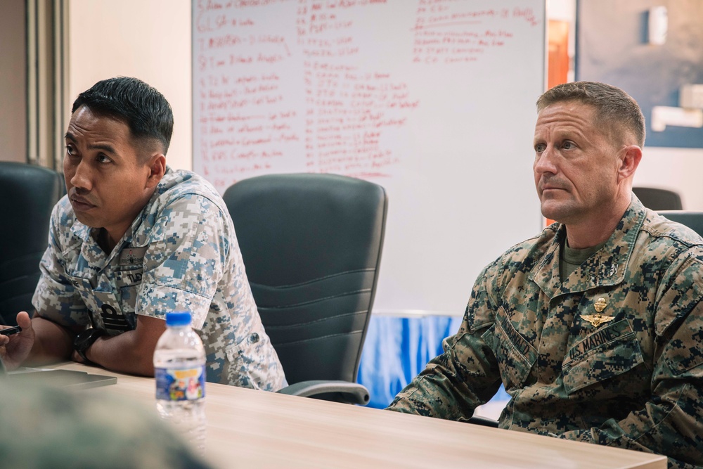 MRF-SEA Marines, Royal Malaysian Armed Forces conduct confirmation brief, finish STAFFEX during CARAT Malaysia 2025