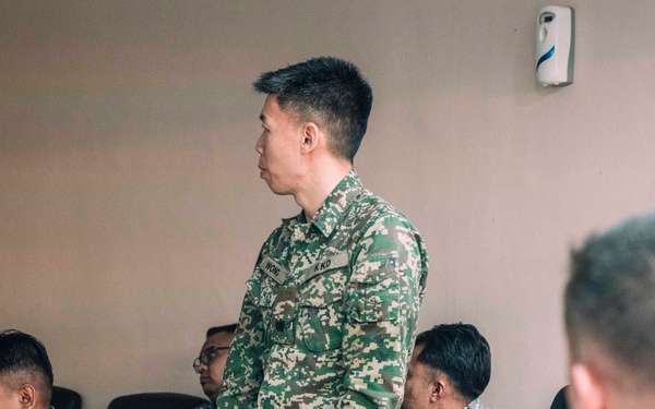 MRF-SEA Marines, Royal Malaysian Armed Forces conduct confirmation brief, finish STAFFEX during CARAT Malaysia 2025