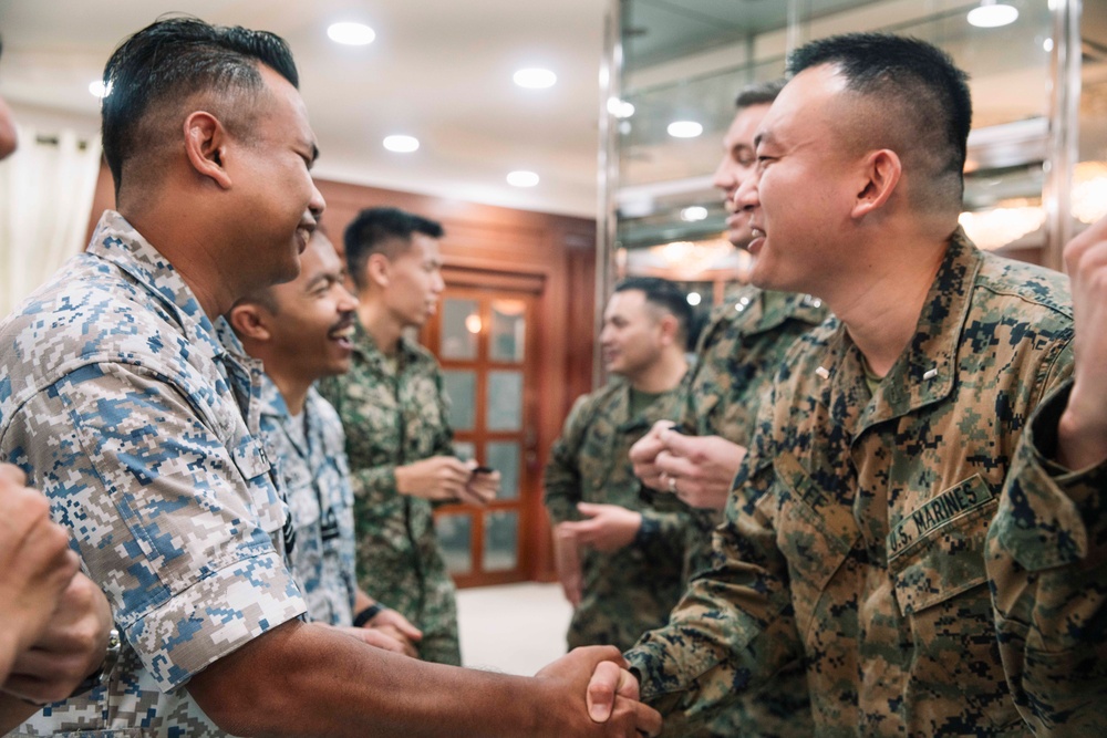 MRF-SEA Marines, Royal Malaysian Armed Forces conduct confirmation brief, finish STAFFEX during CARAT Malaysia 2025