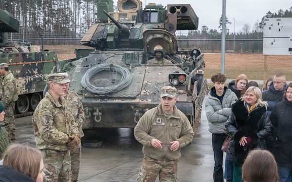 NATO Force Integration Conducts School Project in Lithuania