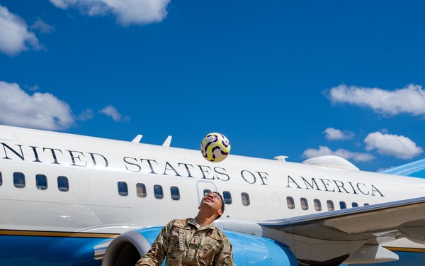 When PERFECTION meets the soccer pitch