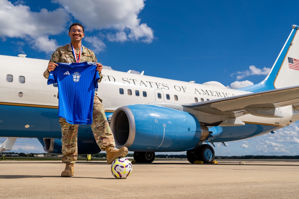 When PERFECTION meets the soccer pitch