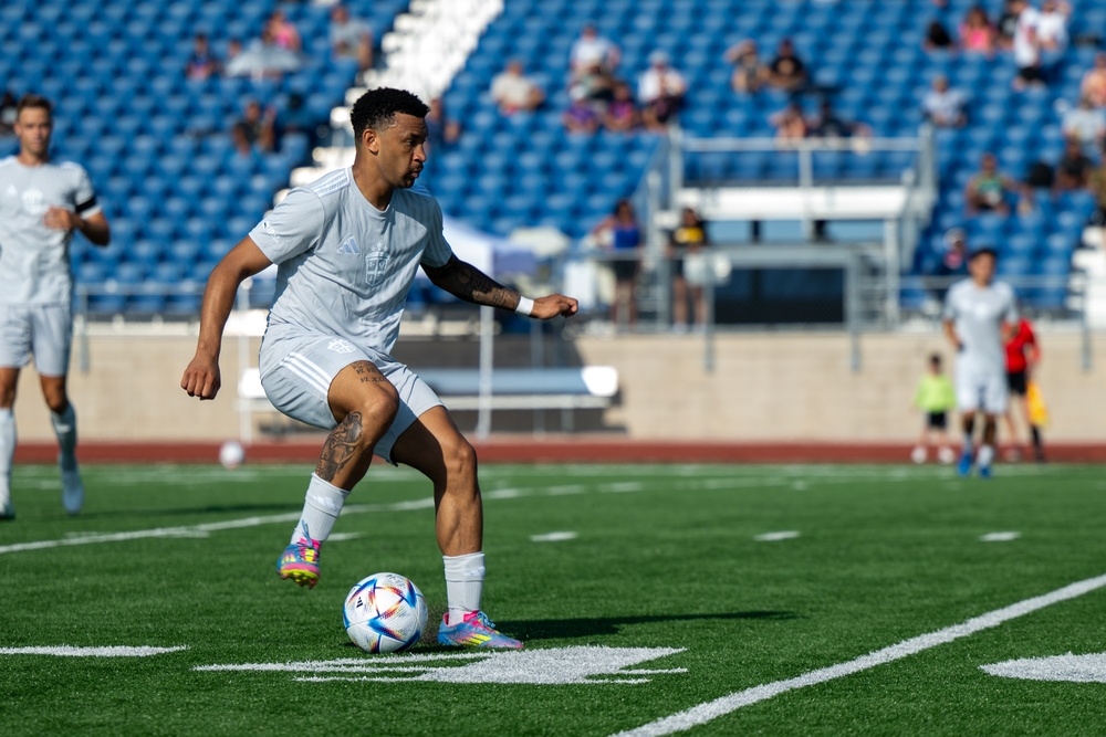 When PERFECTION meets the soccer pitch