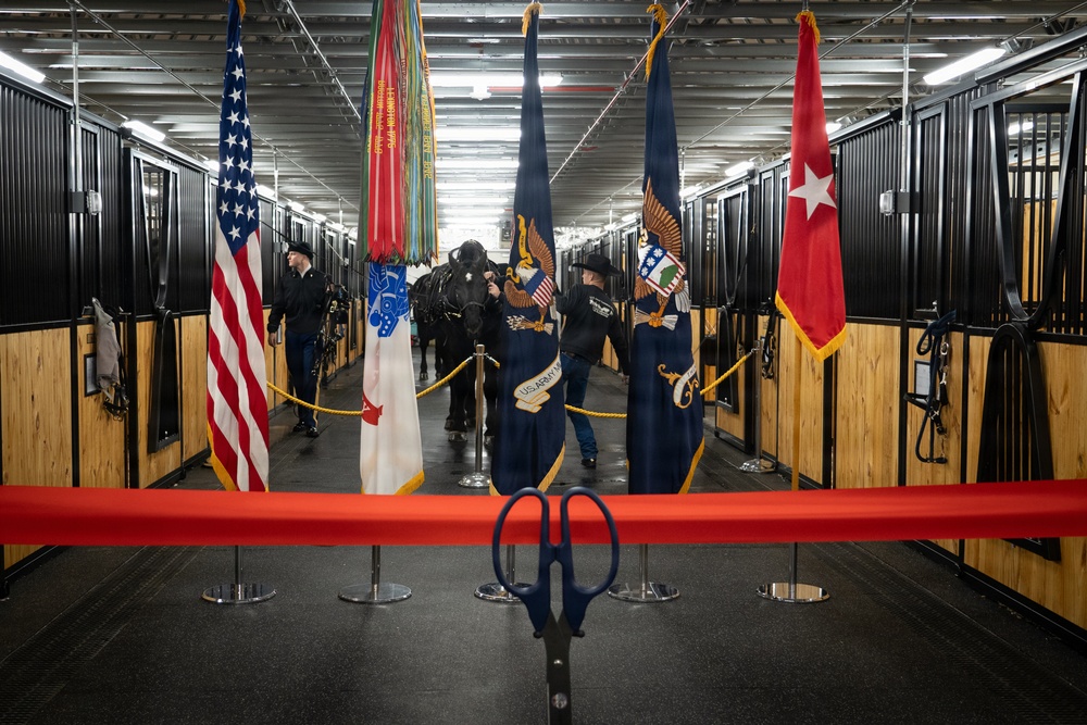 Ribbon Cutting Ceremony Officially Opens Old Guard Interim Stables