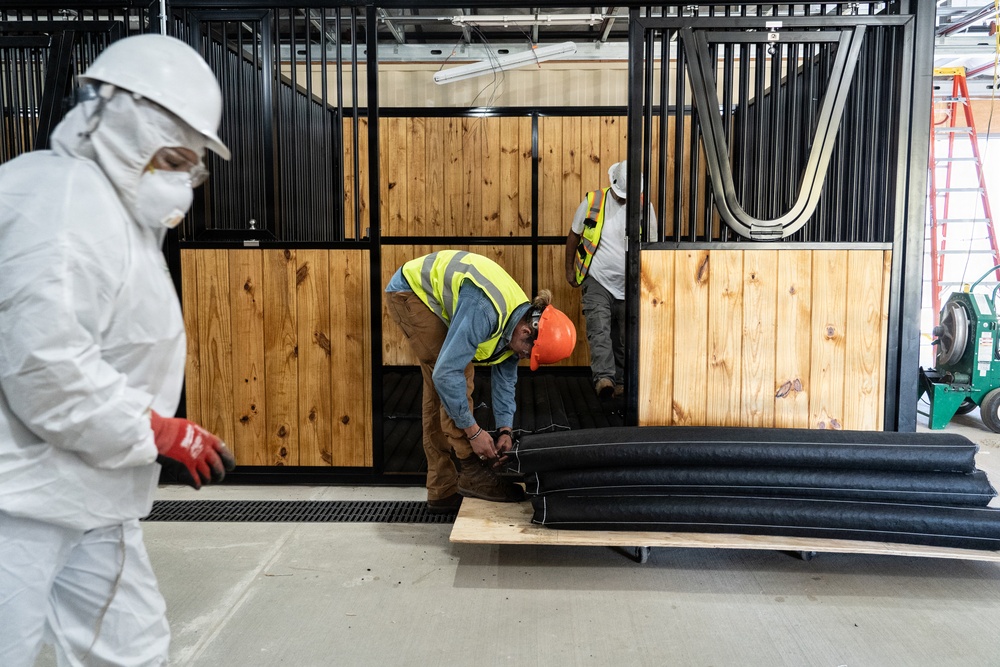 Foundation to Framework: Early Construction Phases Shape Old Guard Interim Stables