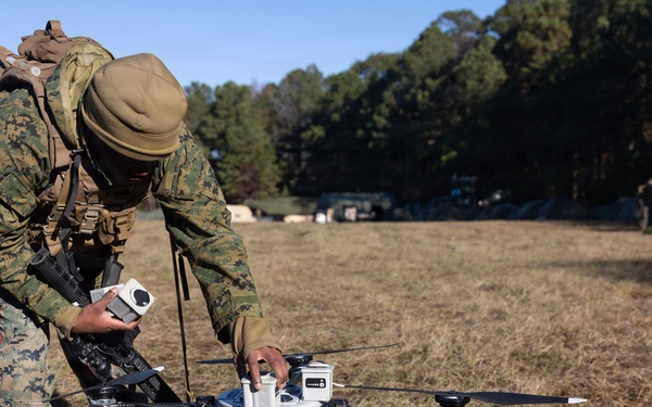 Combat Logistics Battalion 24 Uses sUAS For Patrolling Reconnaissance