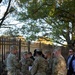 Senior Army Leadership Inspects Old Guard Interim Stables Nearing Completion