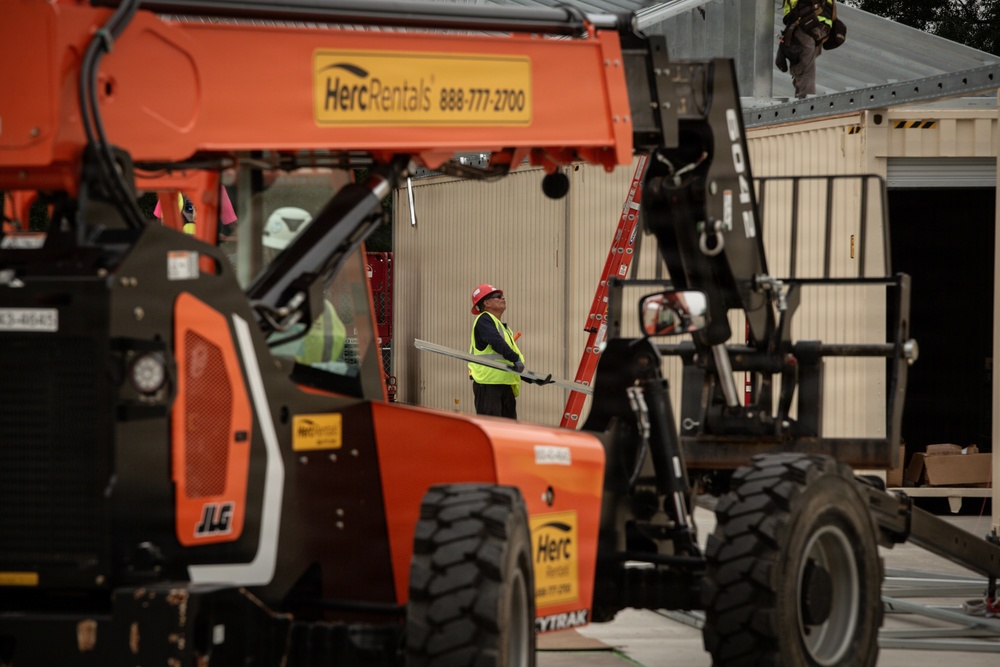 Foundation to Framework: Early Construction Phases Shape Old Guard Interim Stables