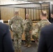 Senior Army Leadership Inspects Old Guard Interim Stables Nearing Completion