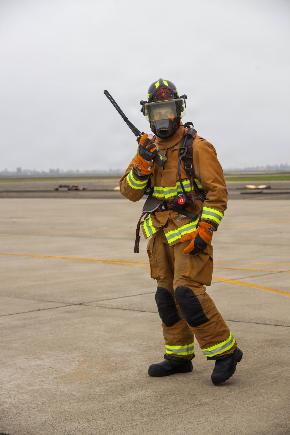 Steel Knight 25: MWSS-372 ARFF conducts simulated casualty drill at Mather node