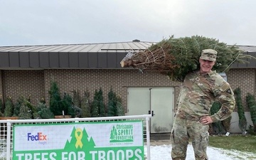 Trees for Troops deliver dozens of Christmas trees for Fort McCoy families for 2025 holiday season