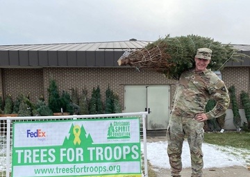 Trees for Troops deliver dozens of Christmas trees for Fort McCoy families for 2025 holiday season