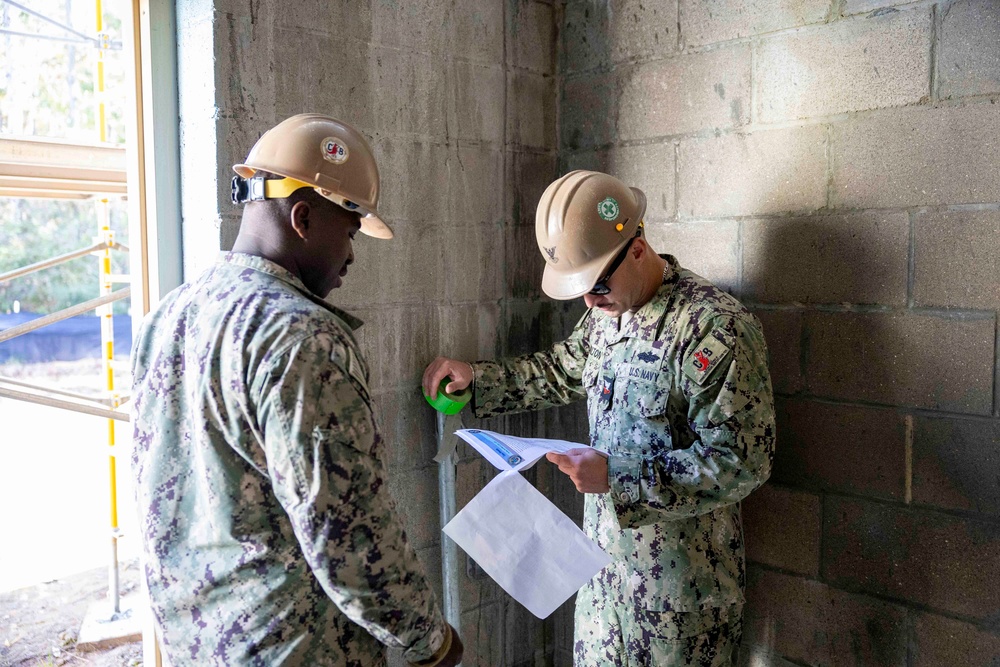 NMCB 133 Build a Shower Facility
